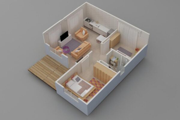 Kayseri Prefabrik 49 mt 3 Kayseri Prefabrik 49 mt - Görsel 3