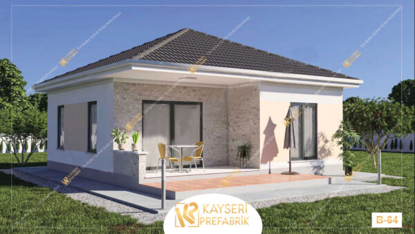 64  Metrekare Betonarme Ev