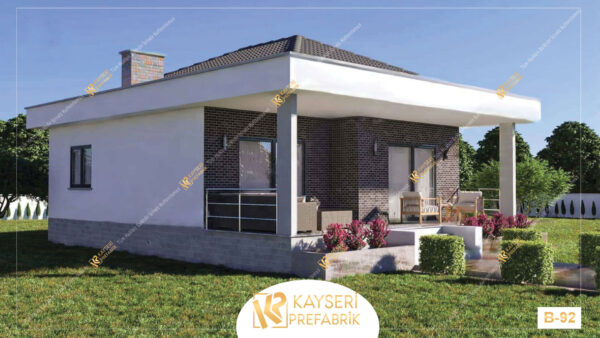 92 Metrekare Betonarme Ev - Görsel 3