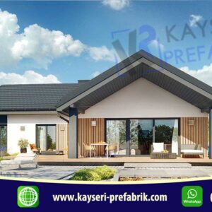 140 mt2 Butik Prefabrik Villa