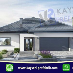 160 mt2 Butik Prefabrik Villa