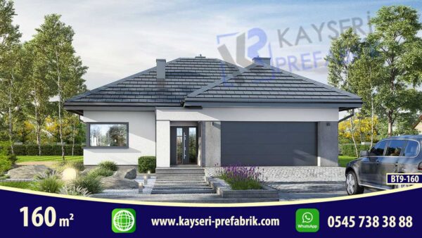 160 mt2 Butik Prefabrik Villa 1 160 mt2 Butik Prefabrik Villa